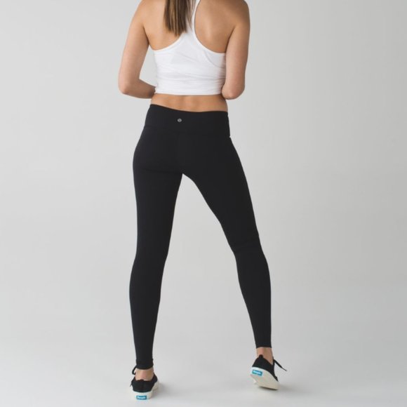 lululemon athletica Pants - lululemon athletica wunder under leggings black 4